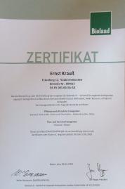 Bioland Zertifikat Gänse 2021